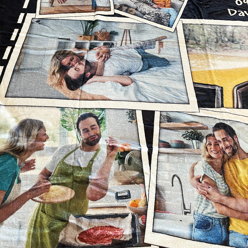 Every Time I See You, I Fall in Love All over Again, Custom Photo Couple Blanket, Valentine Gifts, Couple Gifts
