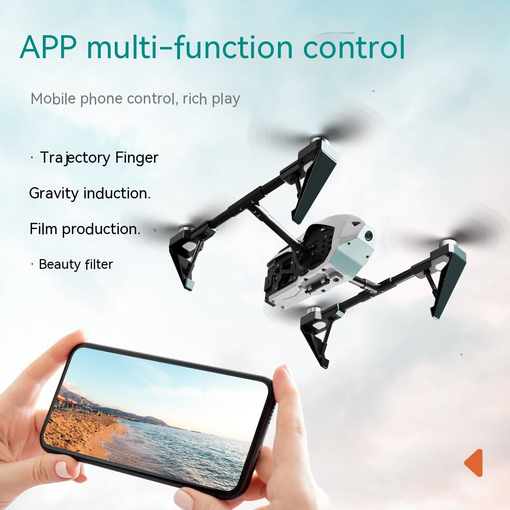 Full Set of Alloy KS66 UAV Outdoor Sports Aerial Remote-Control Smart Toys