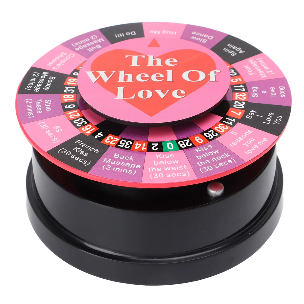 Wheel of Love Perfect Gift the Wheel of Love Game Turntable for Parties
