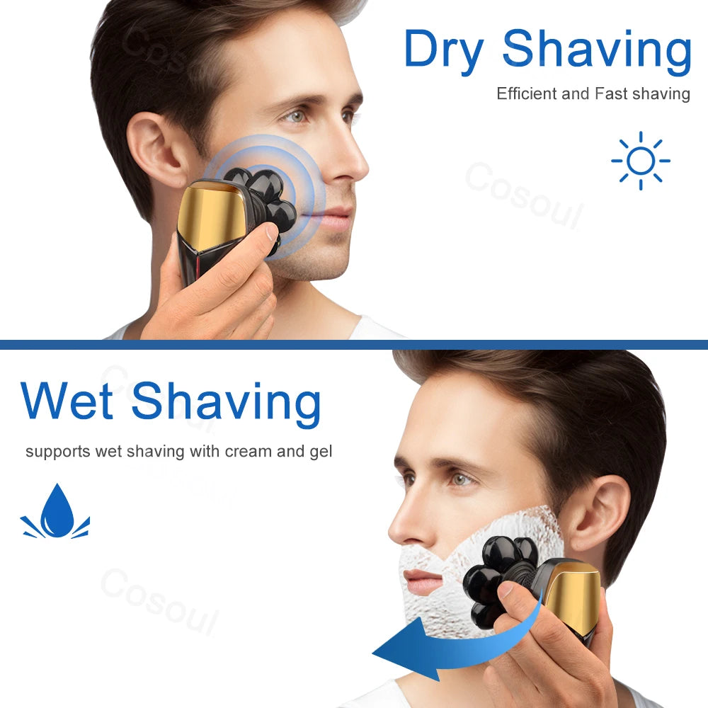 Shaver for Men Electric Shaver Powerful Bald Head Shaver Beard Shaving Machine for Men Razor Husband Gift Boyfriend