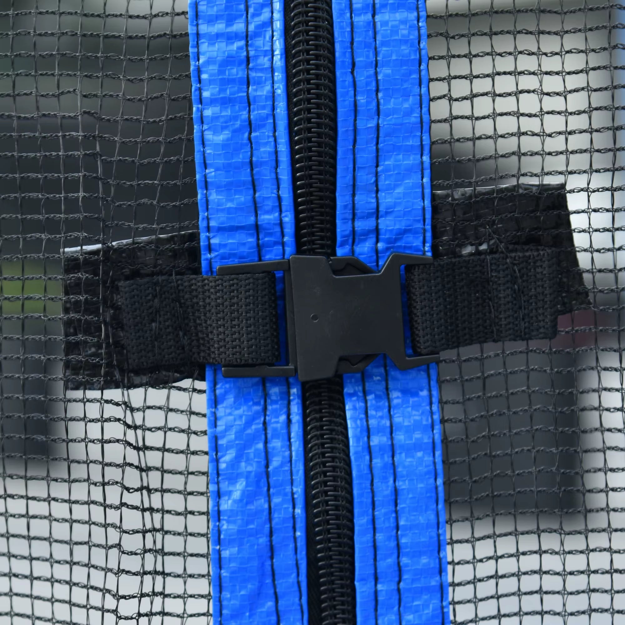 14FT Trampoline with Backboard, Outdoor Pumpkin Trampoline with Enclosure Net and Ladder for Kids Teens Grown-Ups Park