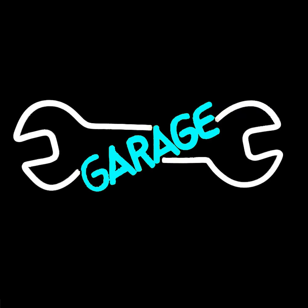 Garage Neon Sign Led Light Car Check Engine Repair Shop Neon Sign Led Light Bar Atmosphere Wall Decor Gift Lamps USB Switch