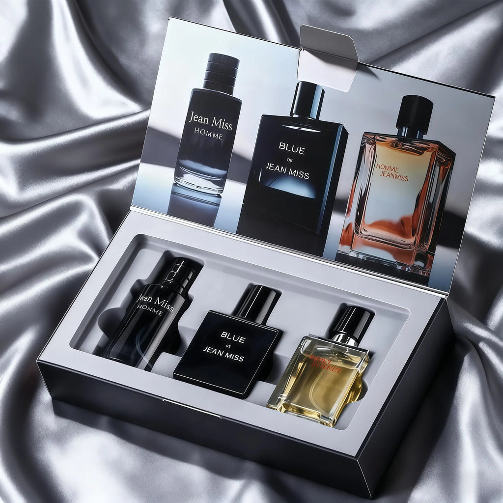 90Ml Men Perfume Gift Box Set 3Pcs Long Lasting Cologne Pheromones to Attract Women Fascination Scent for Him High Quality