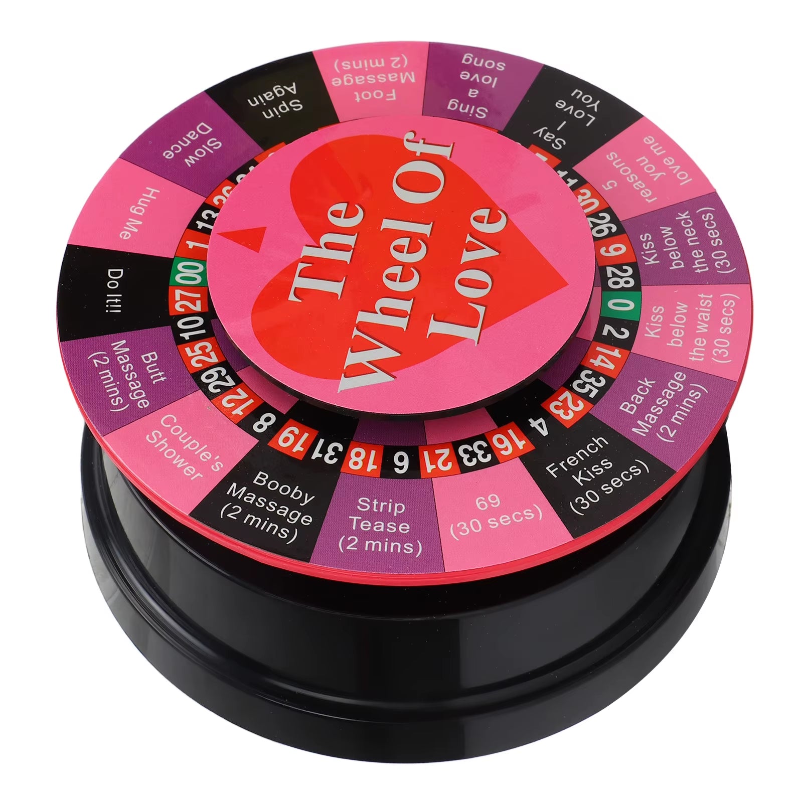 Wheel of Love Perfect Gift the Wheel of Love Game Turntable for Parties
