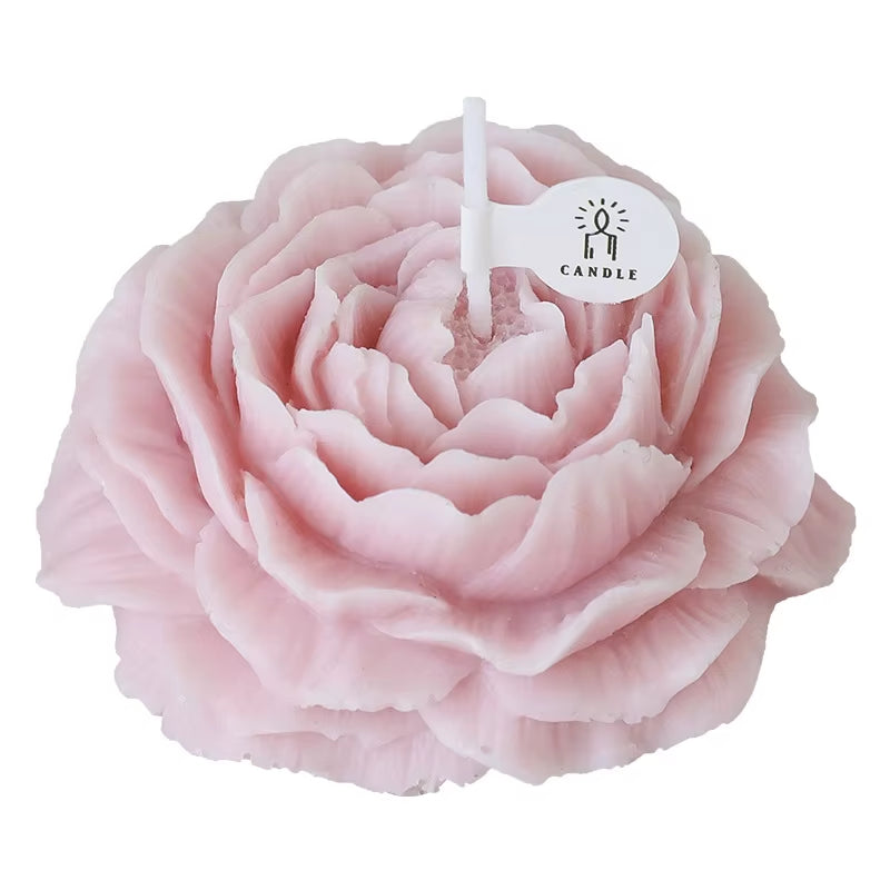 Candle Peony Flower Modeling Gift Decoration Mother'S Day Birthday Flower Scented Candle