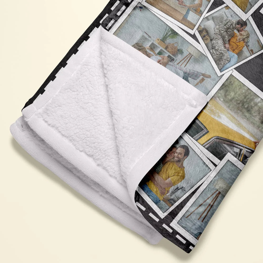 Every Time I See You, I Fall in Love All over Again, Custom Photo Couple Blanket, Valentine Gifts, Couple Gifts