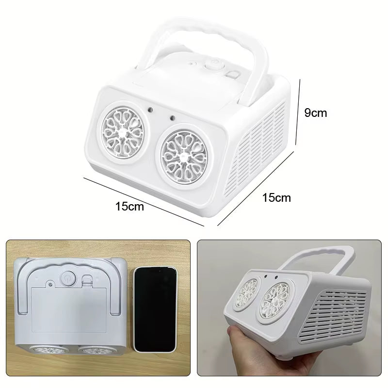 Automatic Bubble Machine Upgrade Bubble Blower with 2 Fans, 20000+ Bubbles per Minute Bubbles for Kids Portable Bubble Maker Ope