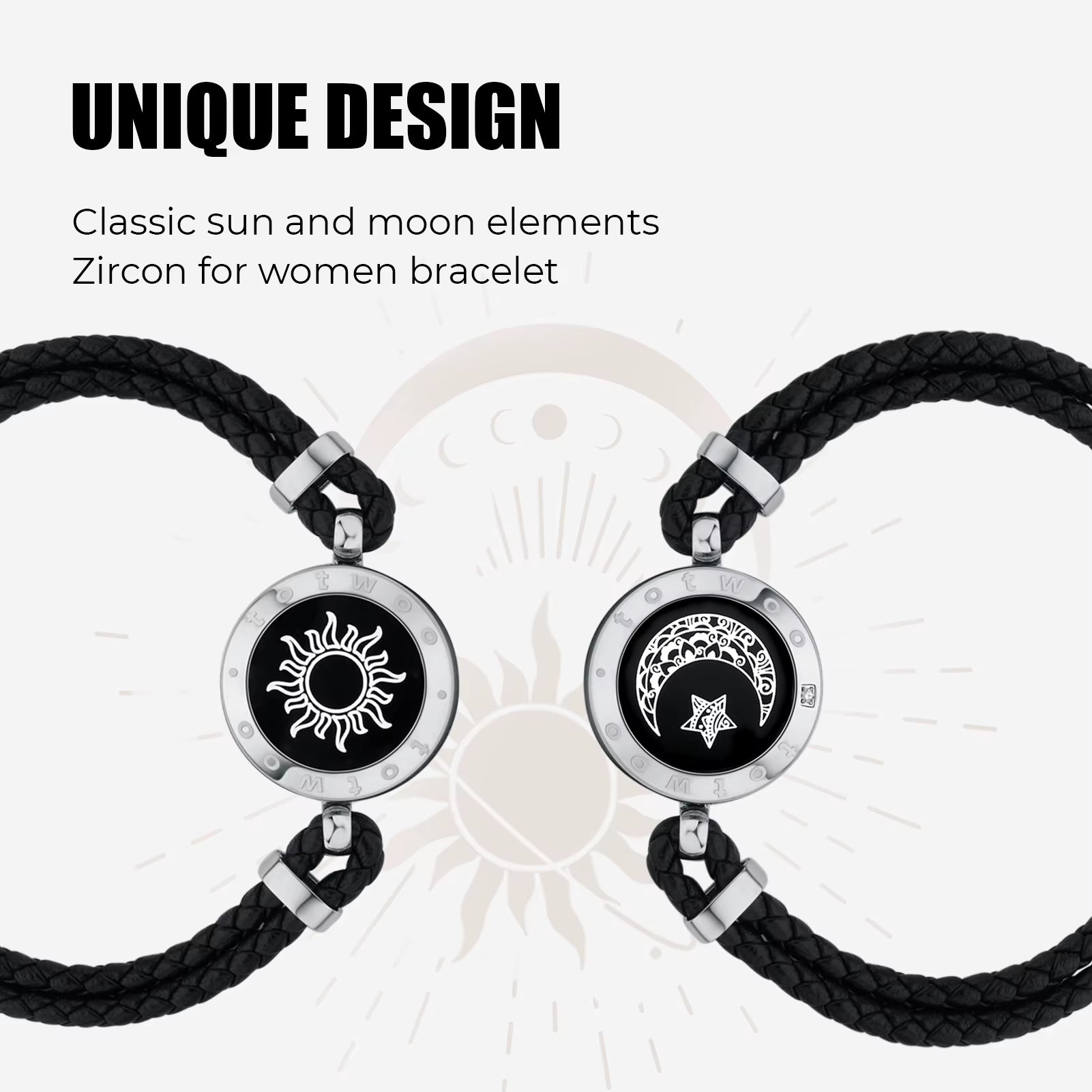 Bluetooth Matching Touch Smart Bracelets for Lovers Long Distance Emotional Gift for Girlfriend Celebration or Birthday