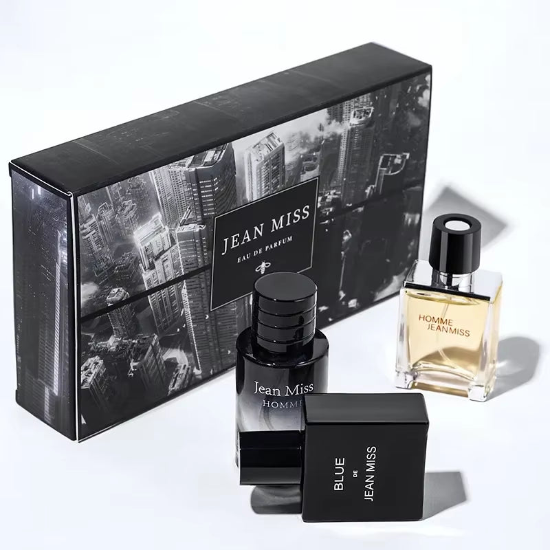 90Ml Men Perfume Gift Box Set 3Pcs Long Lasting Cologne Pheromones to Attract Women Fascination Scent for Him High Quality