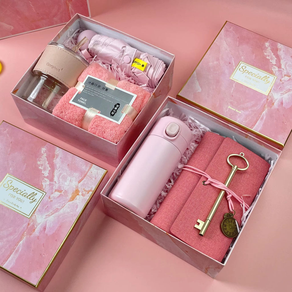 Gift Set Promotional Bridesmaid Valentine'S Day Thank You Wedding Souvenirs Items for Guests Birthday Gift Set