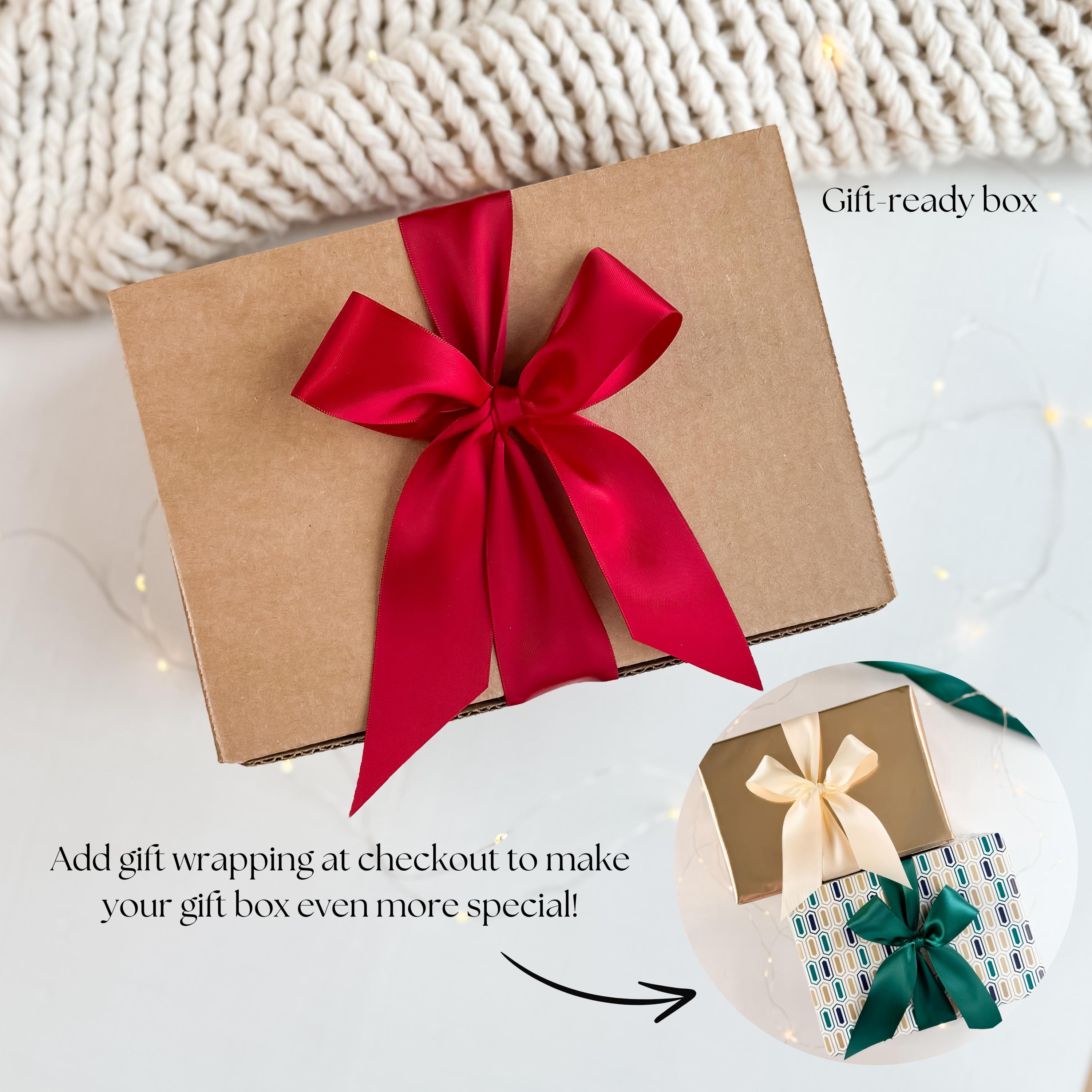 Cozy Winter Gift Box: Holiday Blanket, Mug & Decor, Christmas Gifts