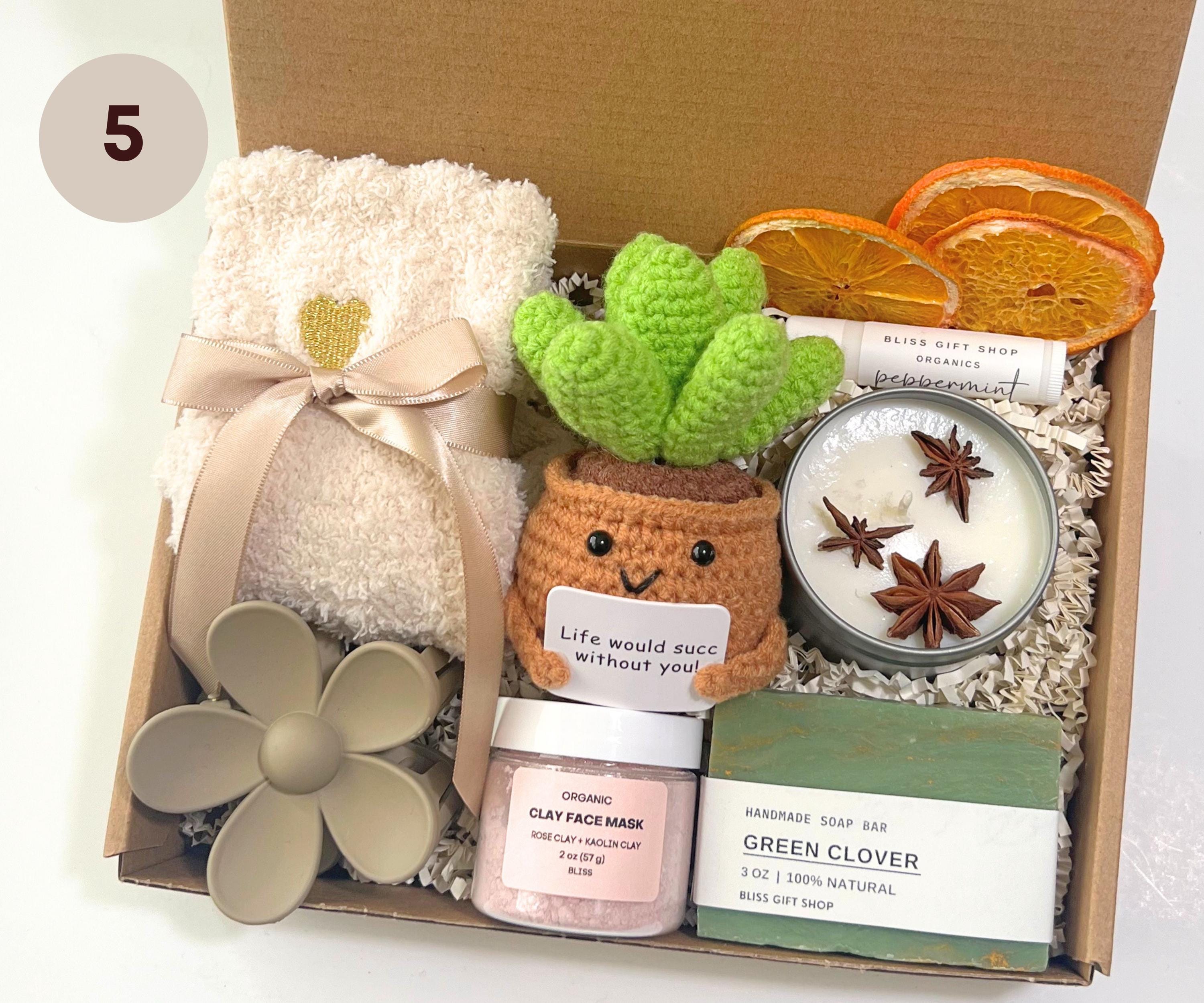 Hug in a Box, Thinking of You Box, Encouragement Gift, Hygee Gift Box, Care Package, Self Care Basket, Sending Love and Hugs, Mom Gift Set