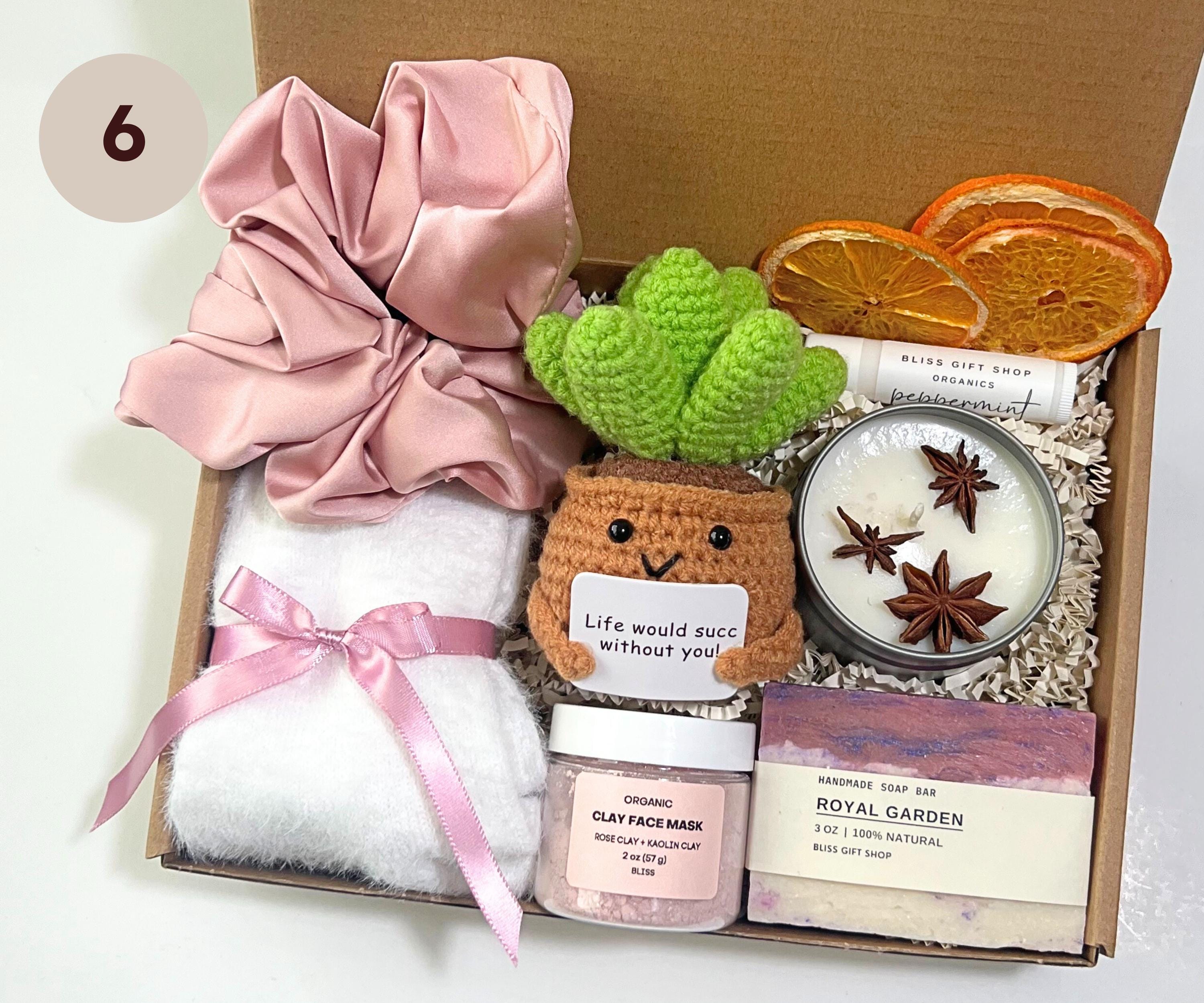 Hug in a Box, Thinking of You Box, Encouragement Gift, Hygee Gift Box, Care Package, Self Care Basket, Sending Love and Hugs, Mom Gift Set